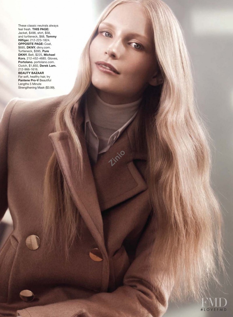 Katrin Thormann featured in Fall\'s Best Coats, October 2009