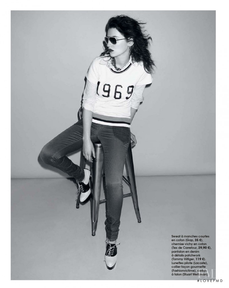 Tali Lennox featured in Clase Éco, May 2014