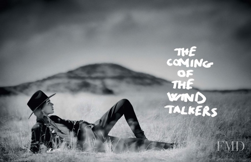 Ondria Hardin featured in The Coming of the Wind Talkers, April 2014