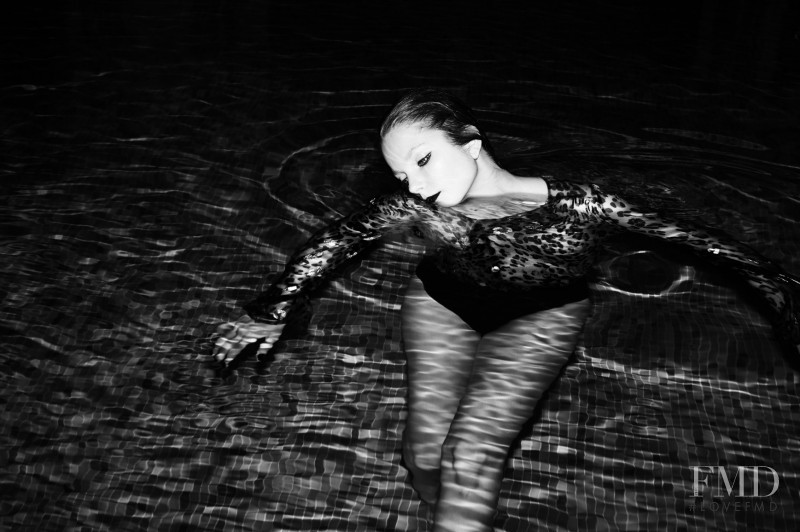 Eniko Mihalik featured in Bain De Minuit, May 2011