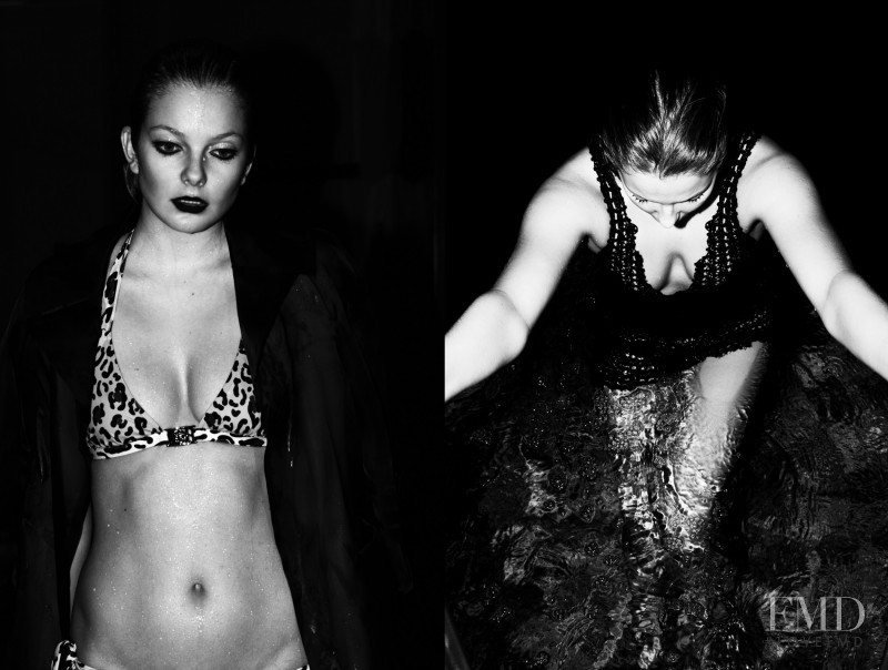 Eniko Mihalik featured in Bain De Minuit, May 2011