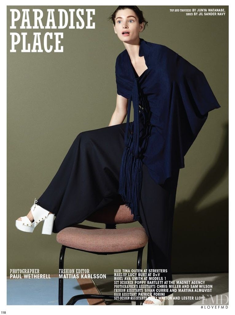 Ava Smith featured in Paradise Place, June 2014