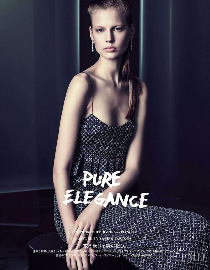 Elisabeth Erm featured in Pure Elegance, June 2014