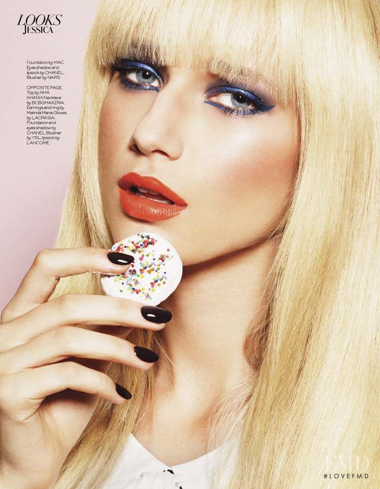 Ella Petrushko featured in Candy Chic, April 2014