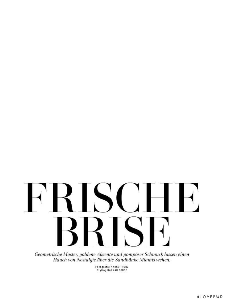 Frische Brise, May 2014