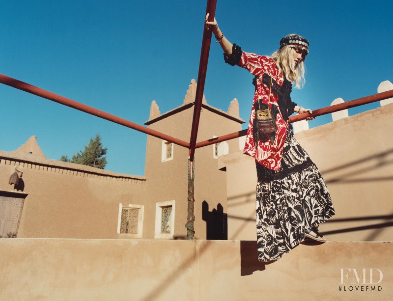 Angela Lindvall featured in Sheltering Sky, June 2014