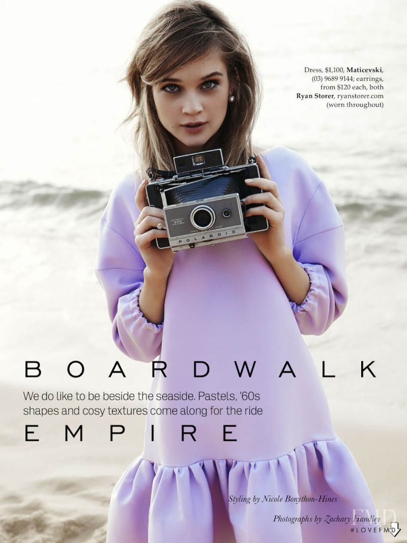 Rosie Tupper featured in Boardwalk Empire, May 2014