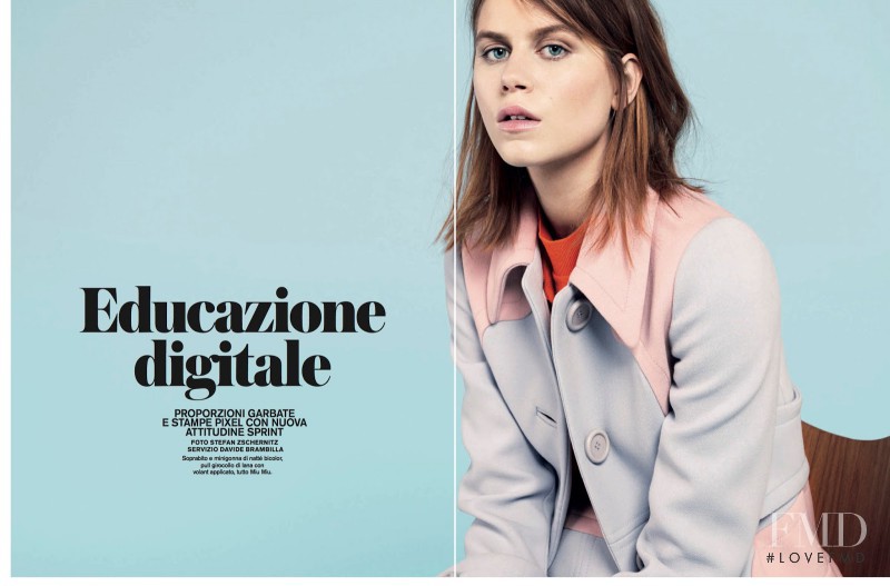Imogen Newton featured in Educazione Digitale, April 2014