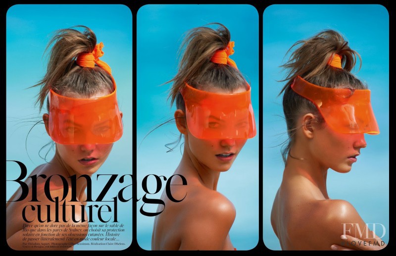 Karlie Kloss featured in Bronzage Culturel, May 2014