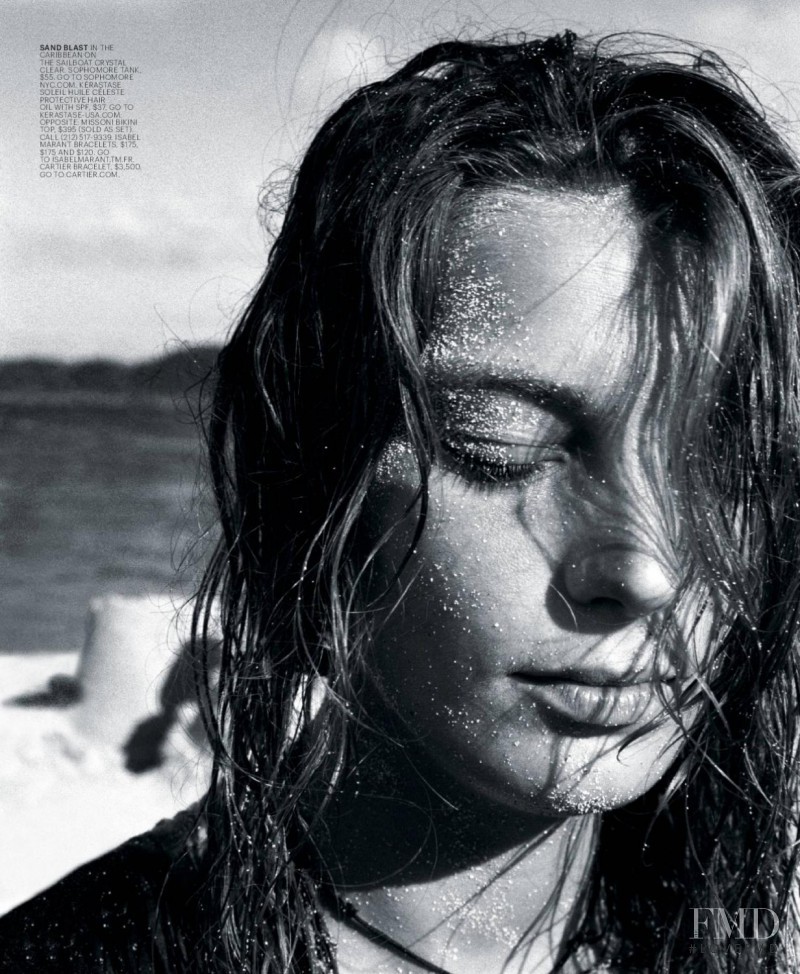 Daria Werbowy featured in Girl Overboard, May 2011