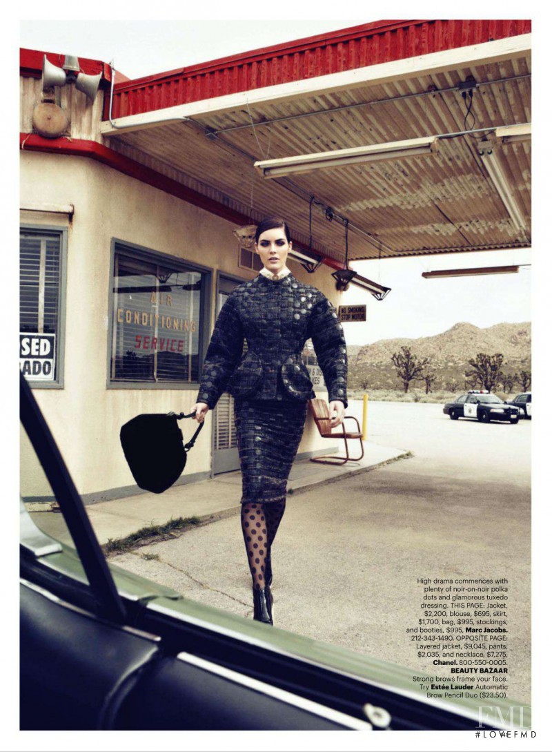 Hilary Rhoda featured in The New Season, June 2011