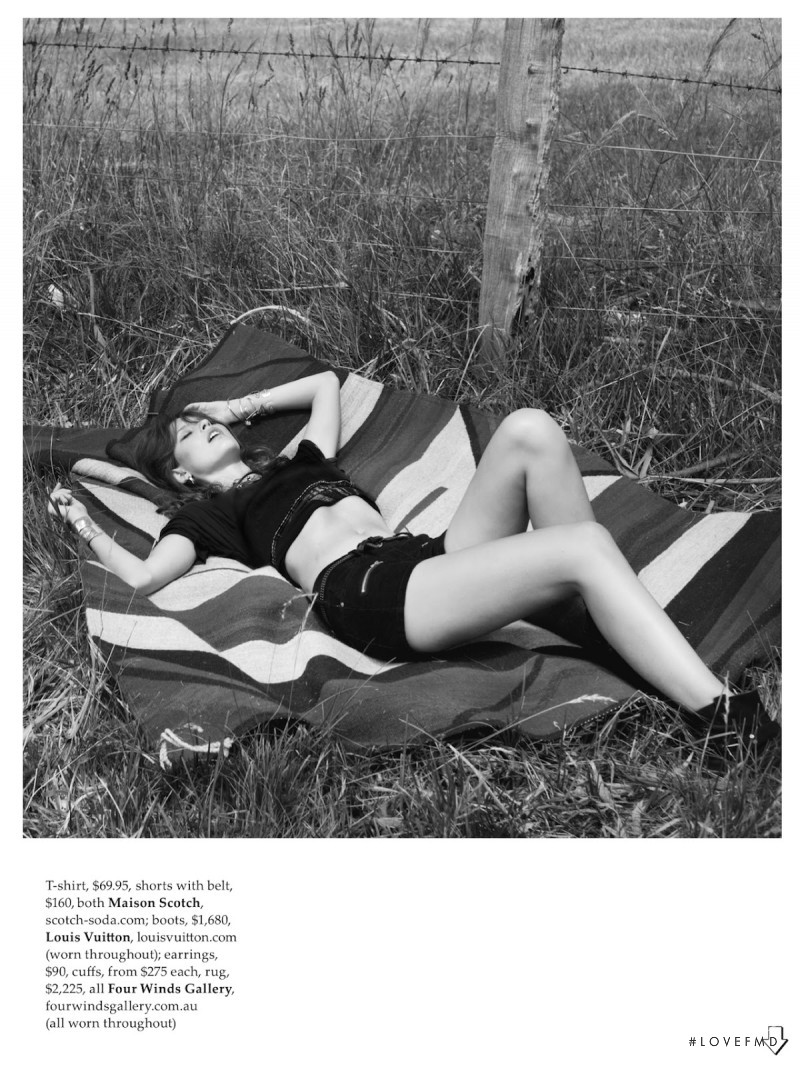 Valerija Erokhina featured in The Delinquent, May 2014