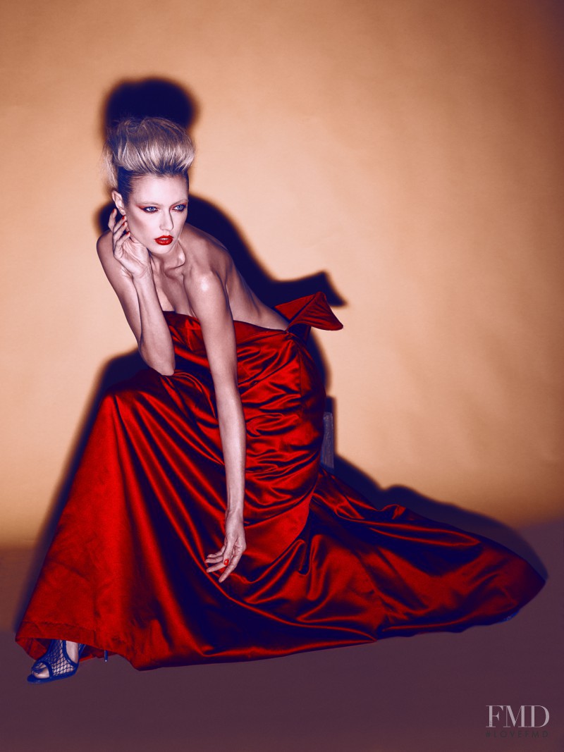 Anastassija Makarenko featured in The Lady In Red, December 2013