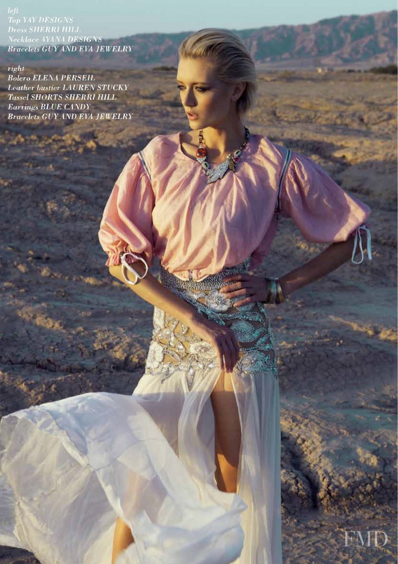 Anastassija Makarenko featured in Wild Flower, April 2012