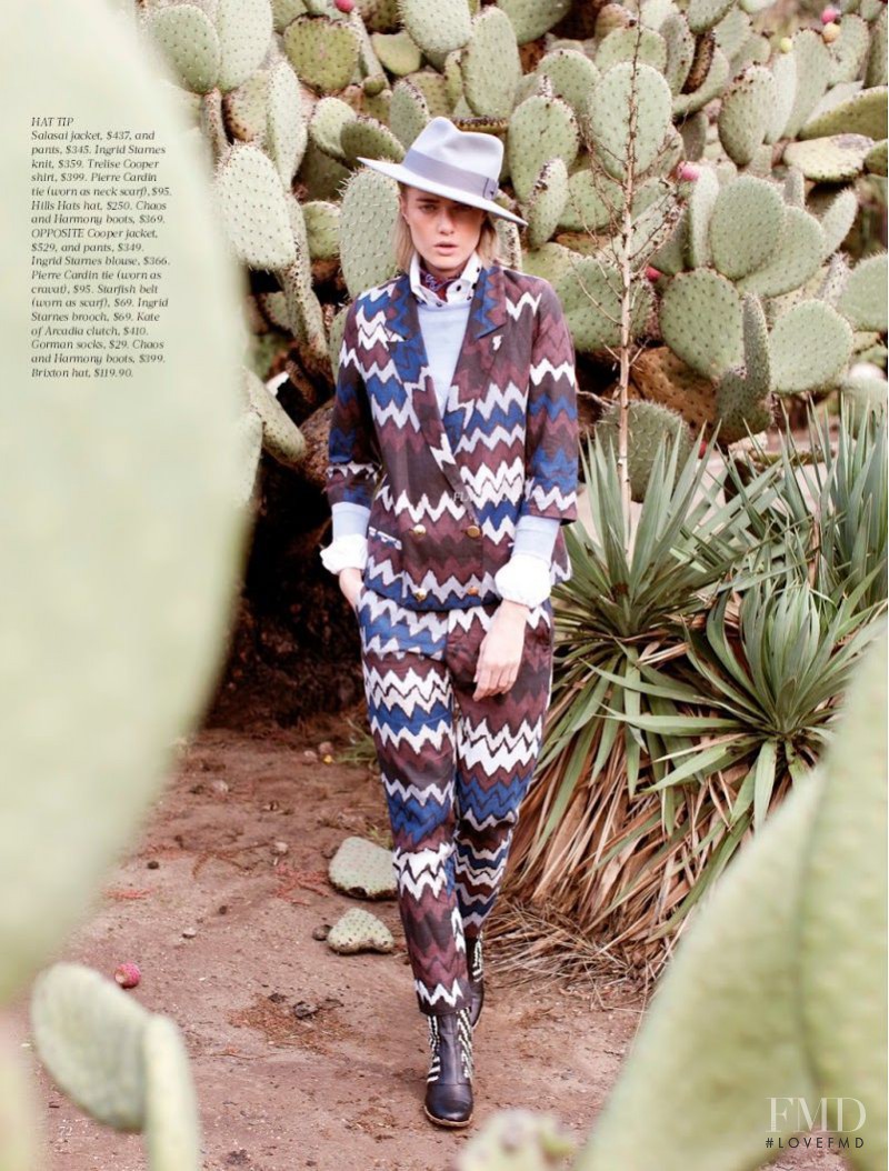 Anastassija Makarenko featured in Tailor Maid, December 2012