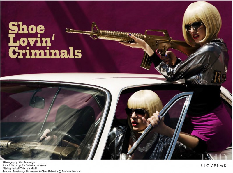 Anastassija Makarenko featured in Shoe Loving\' Criminals, August 2012