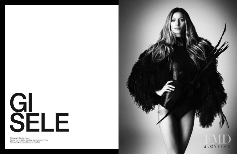 Gisele Bundchen featured in The Goddesses, March 2011