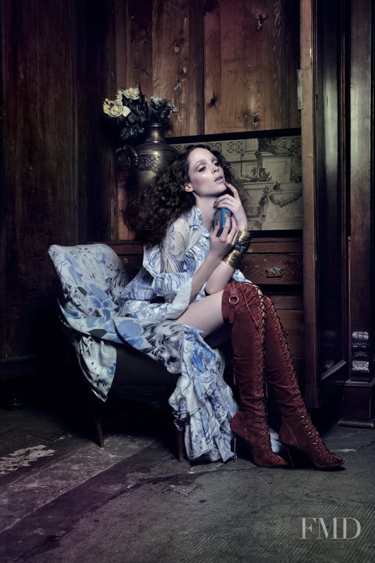 Carla Crombie featured in Aristocracy, May 2011