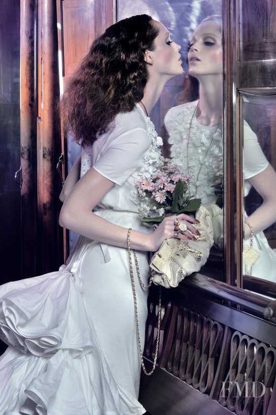 Carla Crombie featured in Aristocracy, May 2011