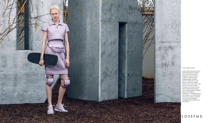 Maja Salamon featured in No Rules, May 2014