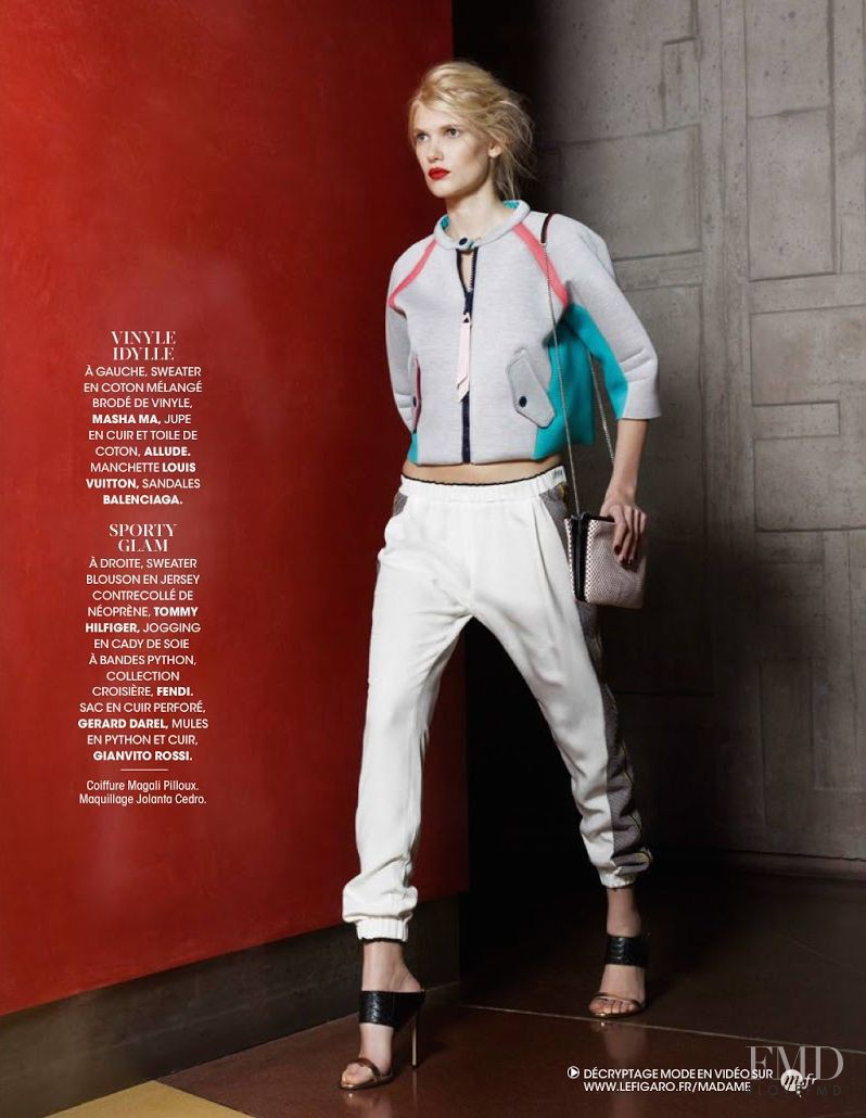 Yulia Terentieva featured in Sweat Dreams, May 2014
