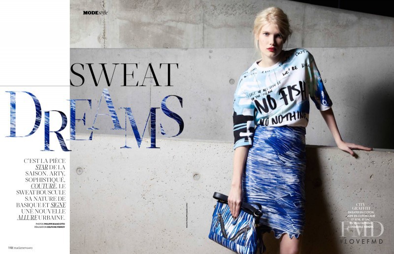Yulia Terentieva featured in Sweat Dreams, May 2014