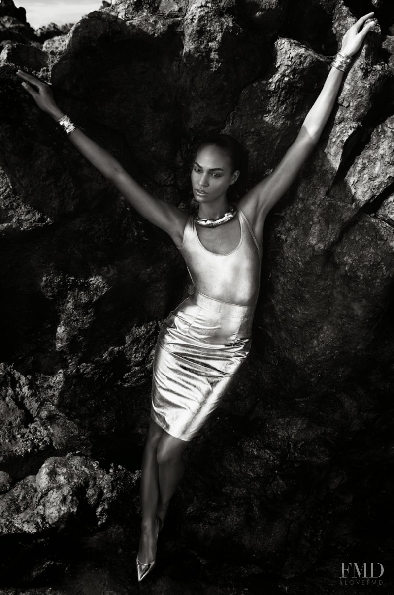 Joan Smalls featured in Shining, May 2014