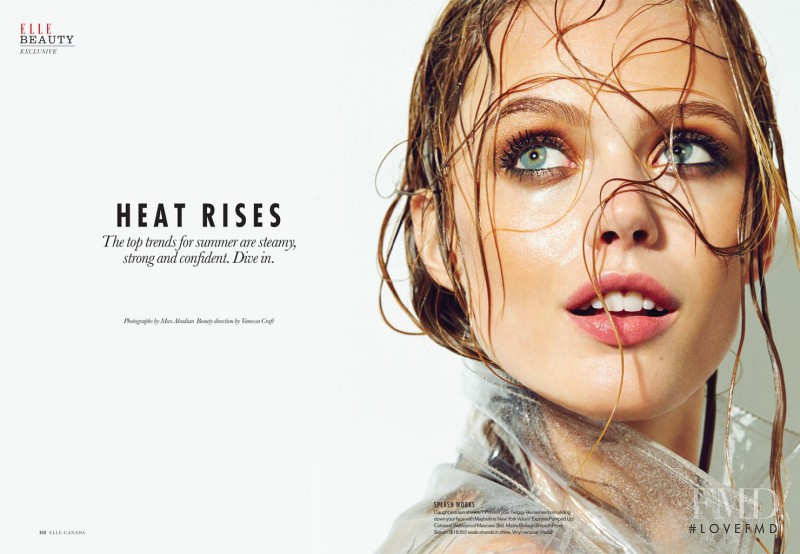 Frida Gustavsson featured in Heat Rises, June 2014
