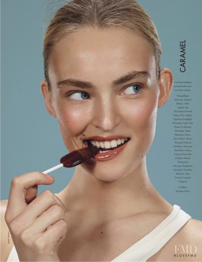 Ymre Stiekema featured in Gloss Lollipops, May 2014