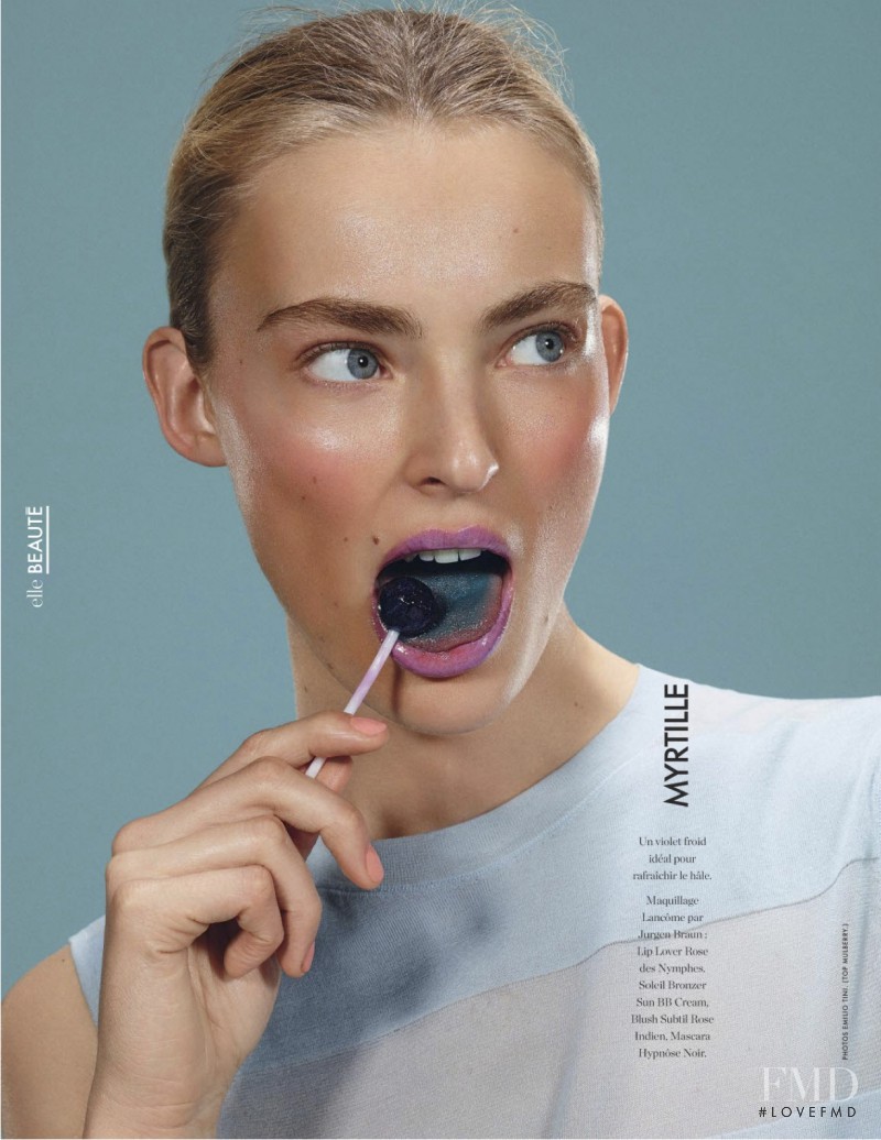 Ymre Stiekema featured in Gloss Lollipops, May 2014