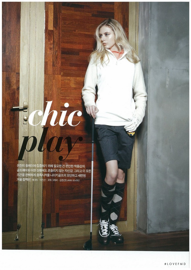 Emilia Saksman featured in Chic Play, November 2009