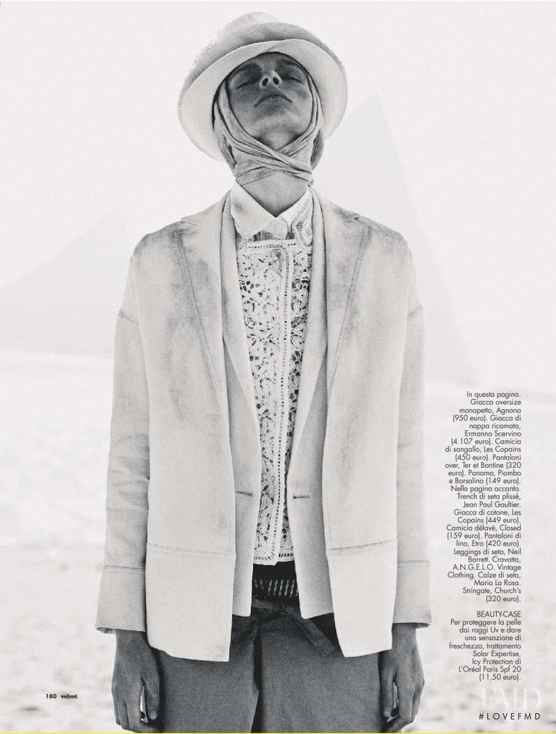 Jules Mordovets featured in Avventura Nel Deserto, June 2011