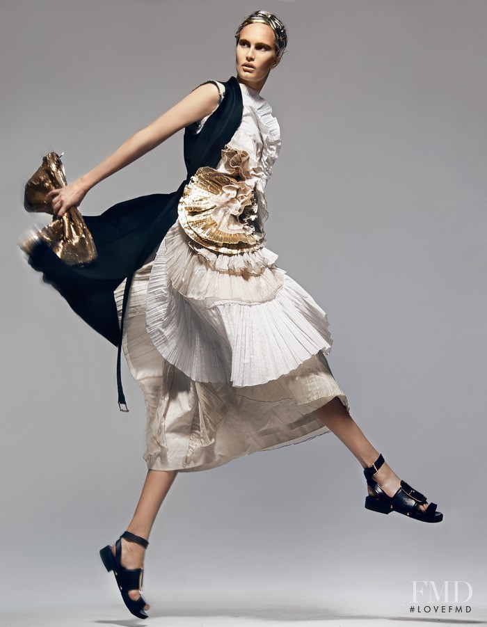 Alla Kostromicheva featured in Pleats And Plisssé Fashion, May 2014