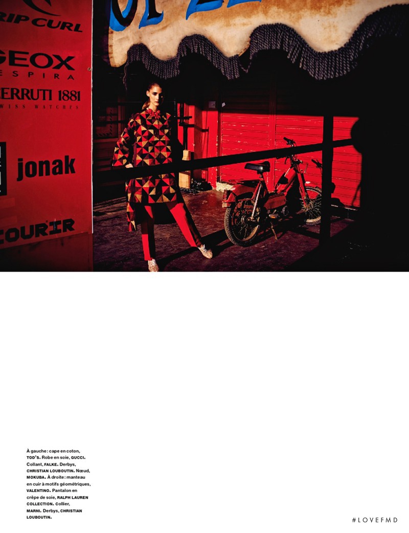 Marie Piovesan featured in Marrakech La Rouge, May 2014