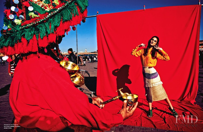 Marie Piovesan featured in Marrakech La Rouge, May 2014