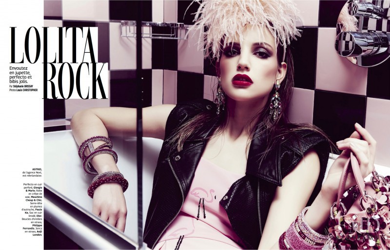 Astrid Baarsma featured in Lolita Rock, May 2014