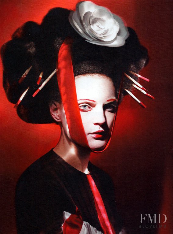 Guinevere van Seenus featured in Neo Geisha, June 2011