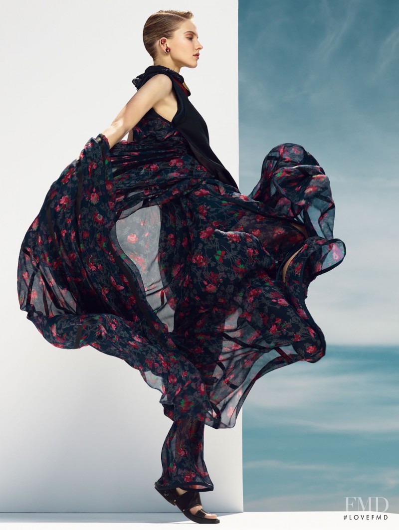 Sasha Luss featured in Full Volume, June 2014