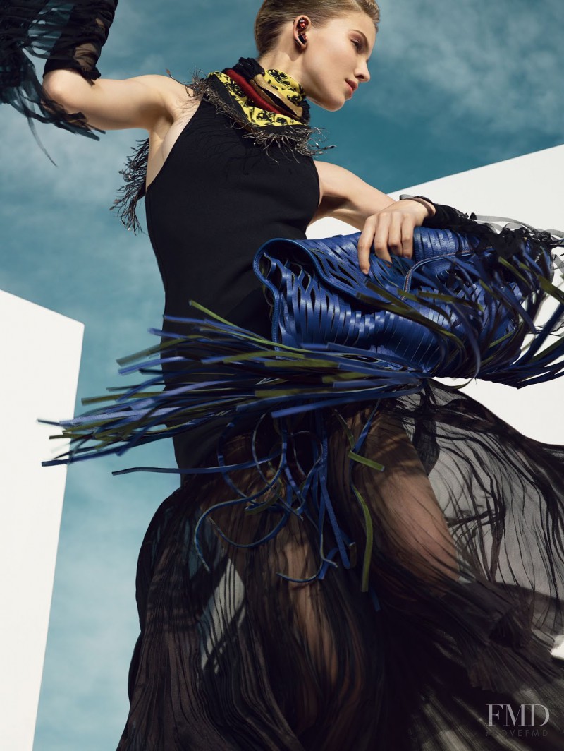 Sasha Luss featured in Full Volume, June 2014