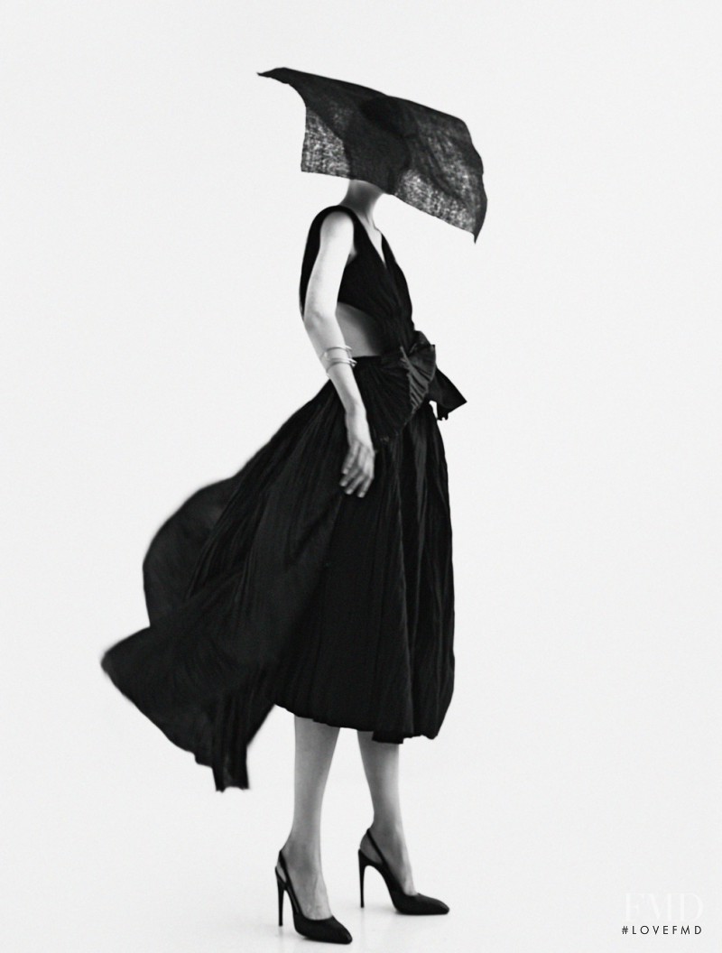 Caroline Brasch Nielsen featured in Fluid Silhouettes, May 2014