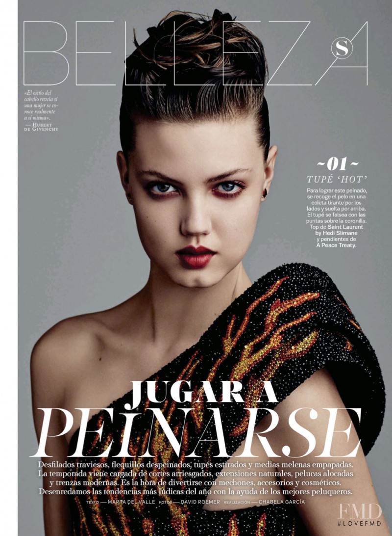 Lindsey Wixson featured in Jugar A Peinarse, May 2014