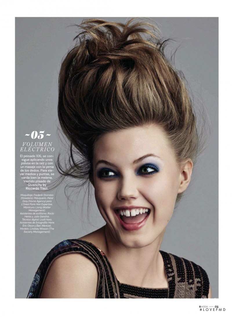Lindsey Wixson featured in Jugar A Peinarse, May 2014