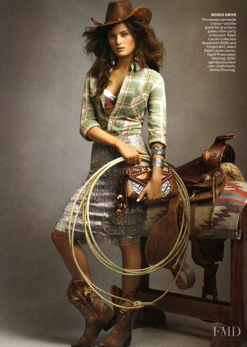 Isabeli Fontana featured in America the Beautiful, June 2011