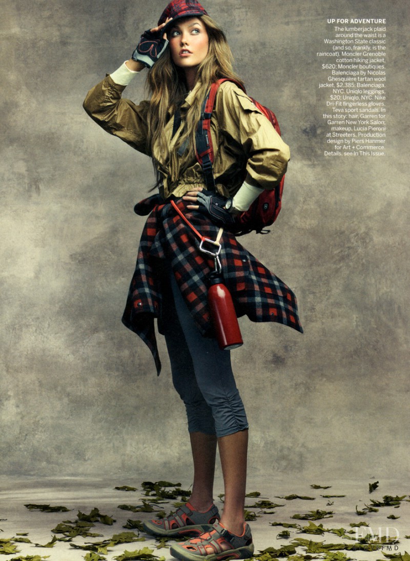 Karlie Kloss featured in America the Beautiful, June 2011