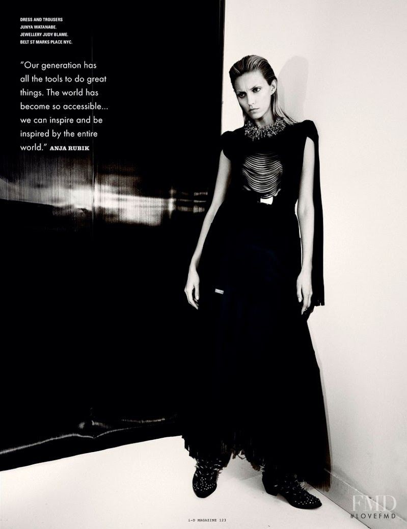 Anja Rubik featured in The Young And The Restless, June 2014