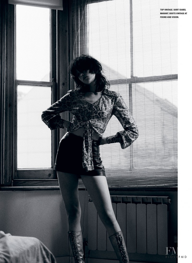 Edie Campbell featured in My Generation, June 2014