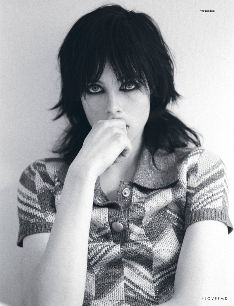 Edie Campbell featured in My Generation, June 2014