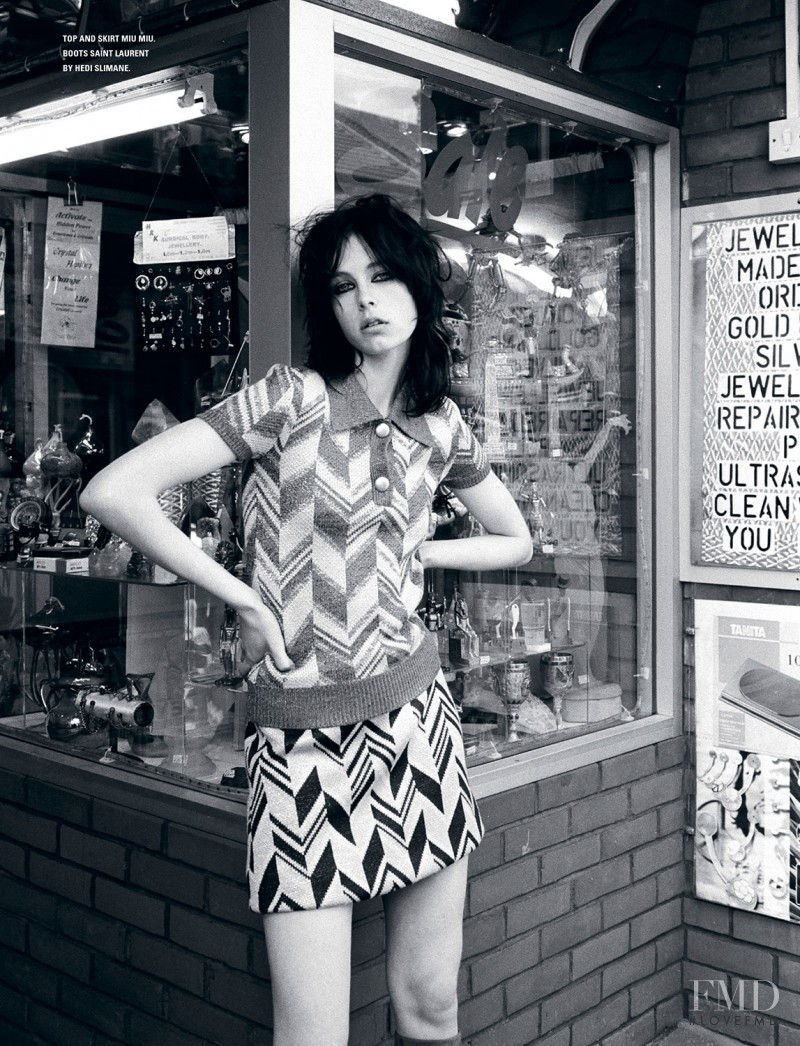 Edie Campbell featured in My Generation, June 2014