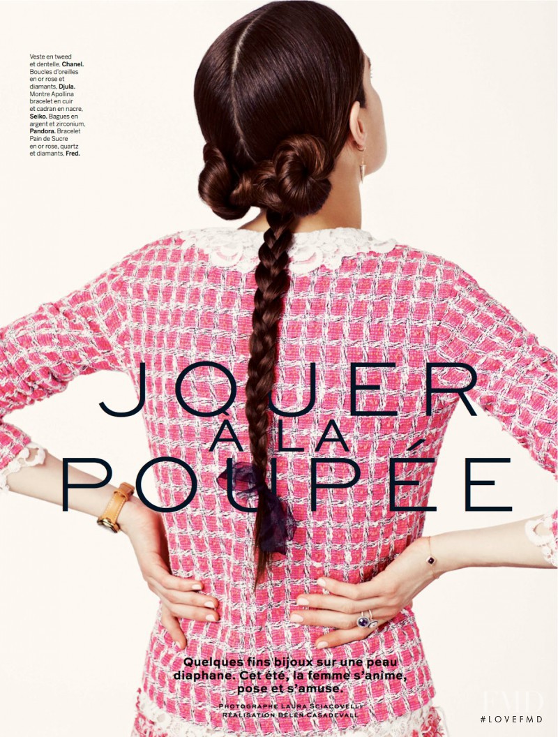 Constanza Saravia featured in Jouer À La Poupée, May 2014