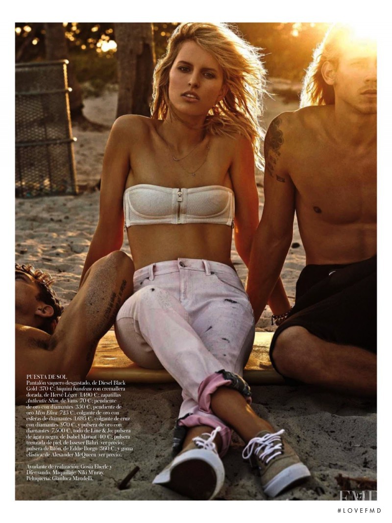 Karolina Kurkova featured in Surfin\' USA, June 2014